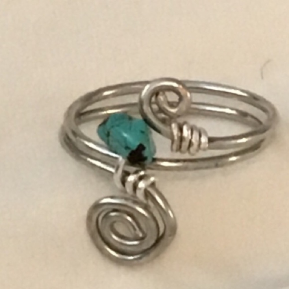Handmade wire wrapped ring.๐ - Picture 8 of 8